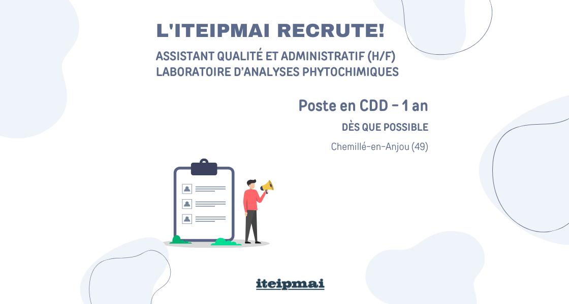 assistant qualité